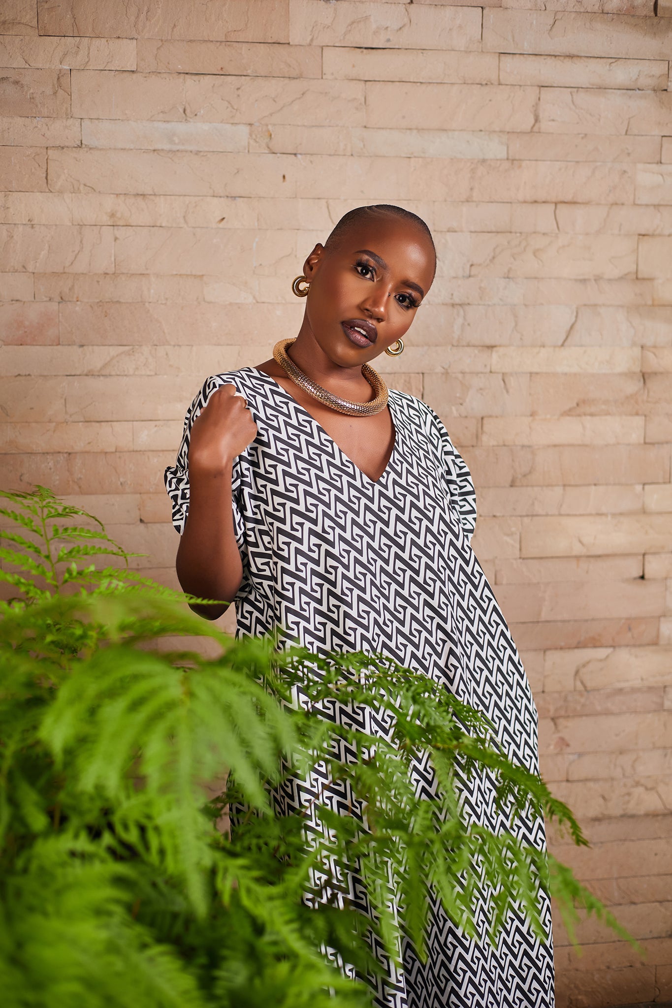 “Vacation Ready" Printed Maxi Dress
