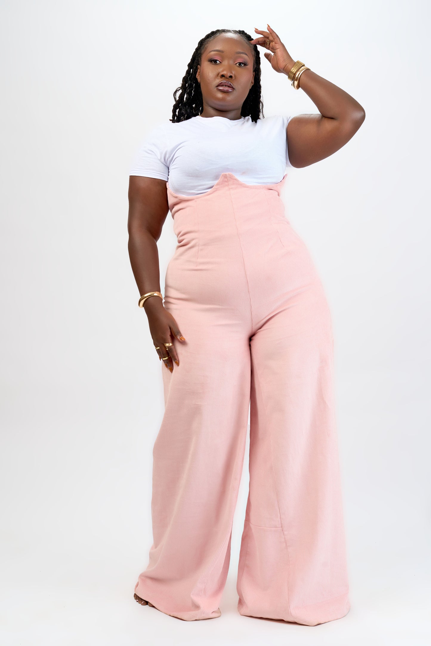 “Cotton Candy” Wide Leg Pants- Corduroy