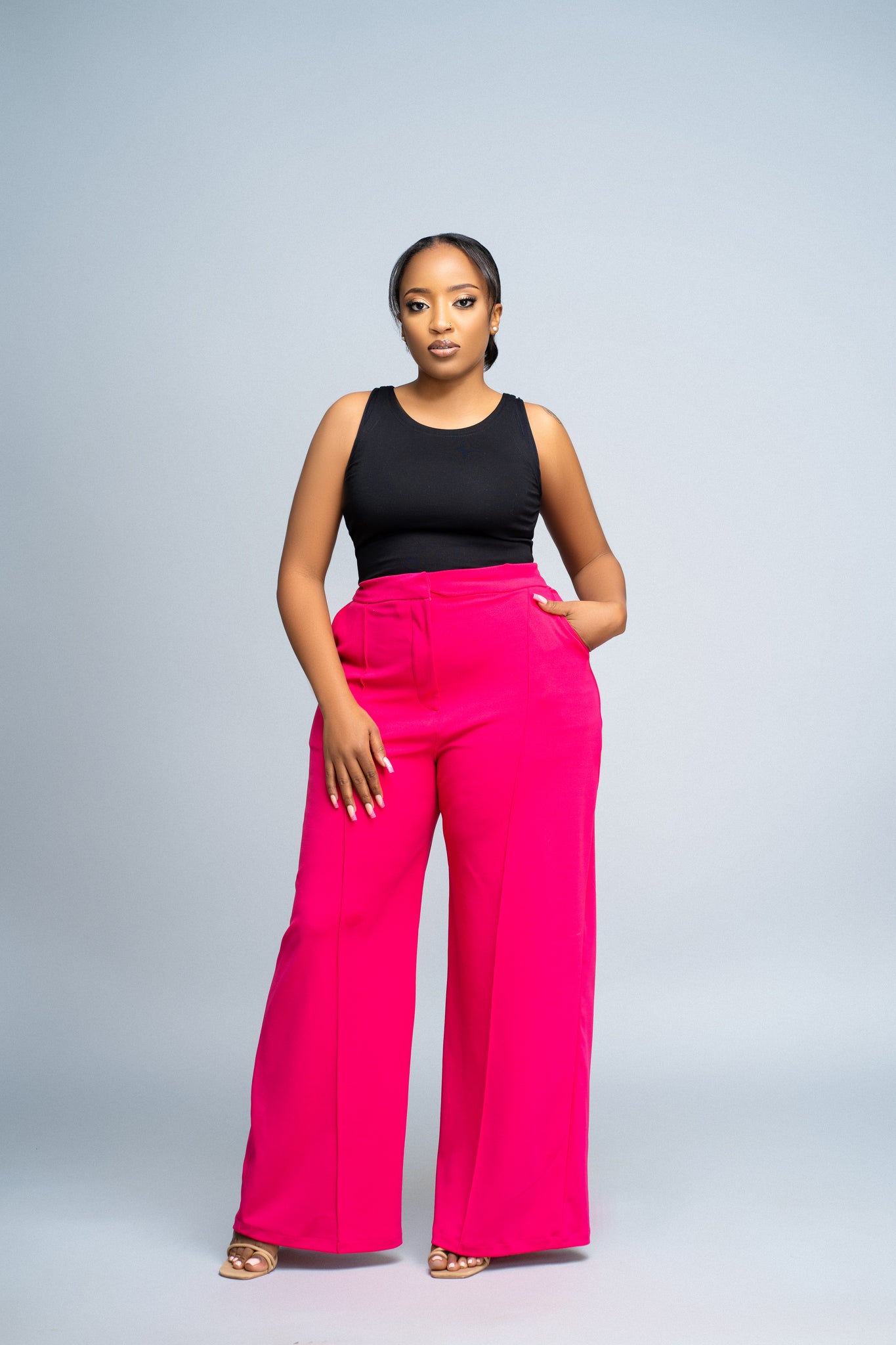 pink dress pants plus size Pink Suit Plus Size Pink Pants Womens Pants Sets Cool Silk Lightweight Plus Size Short Sleeve