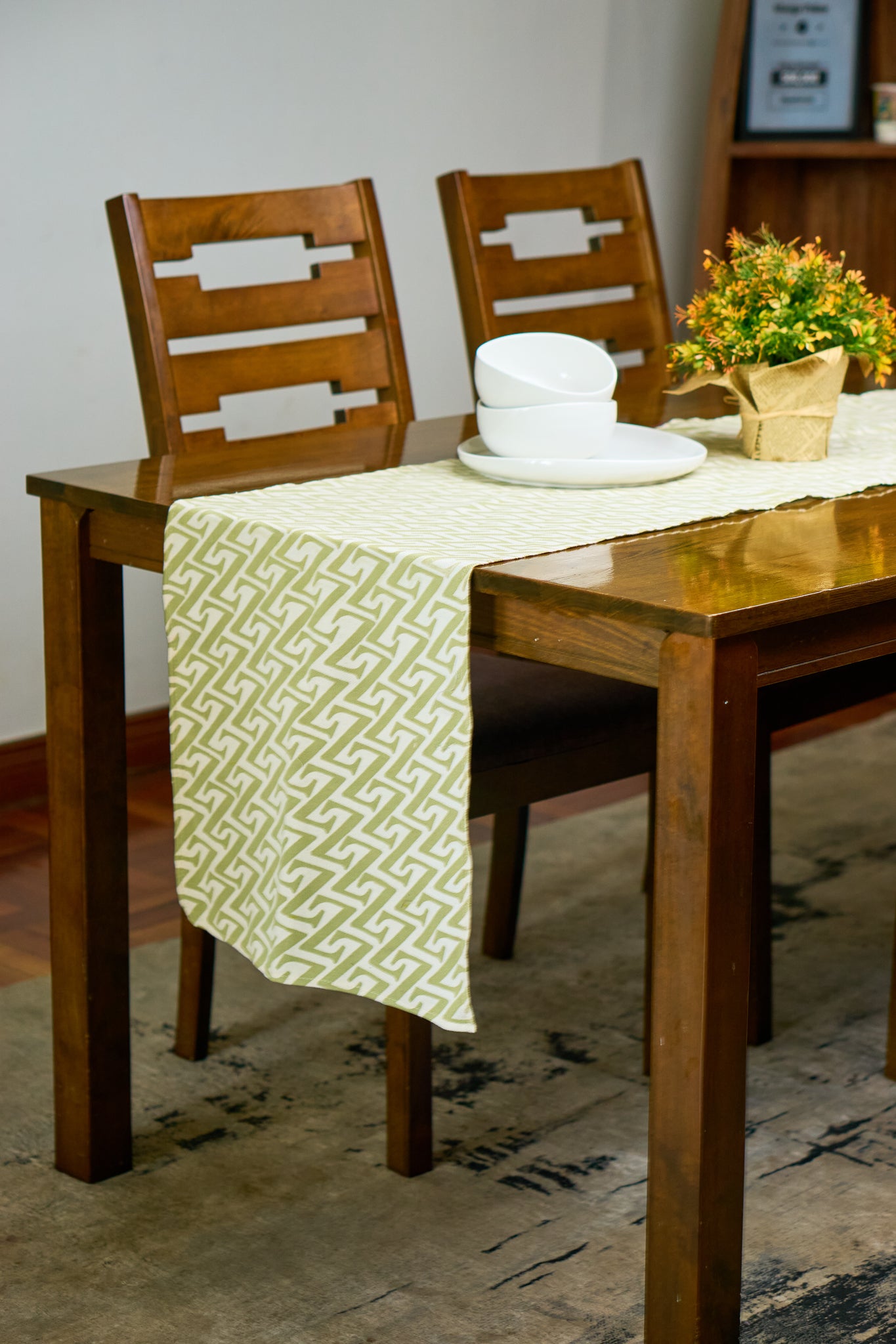 "Zia Print" Table Runner