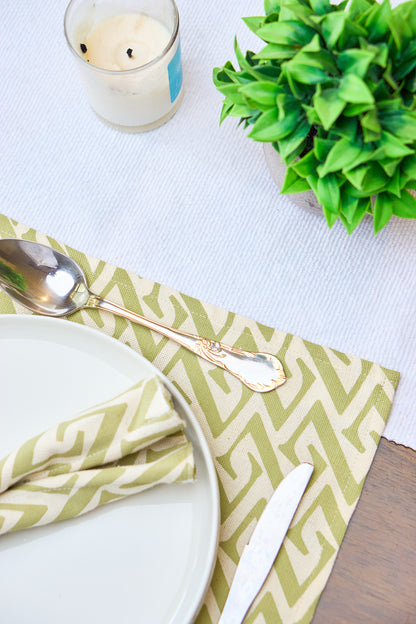 "Zia Print" Table Placemats