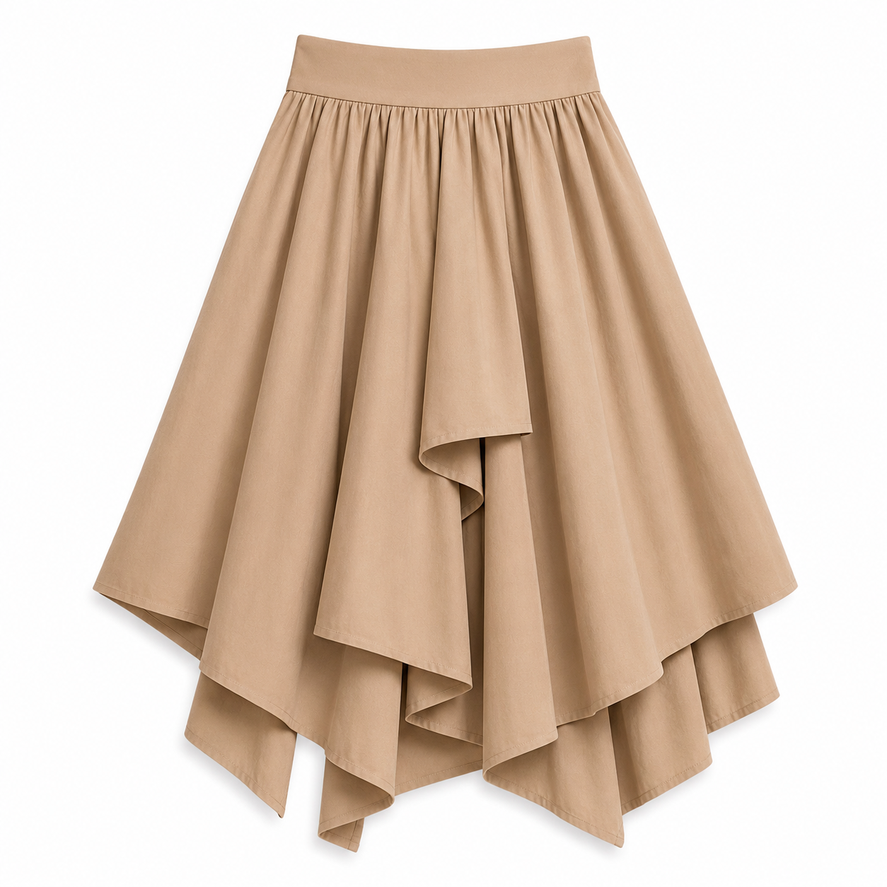 "Wild Petal" Skirt- Latte