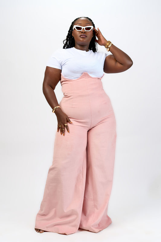 “Cotton Candy” Wide Leg Pants- Corduroy