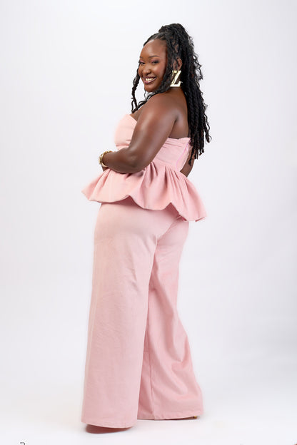 “Cotton Candy” Wide Leg Pants- Corduroy