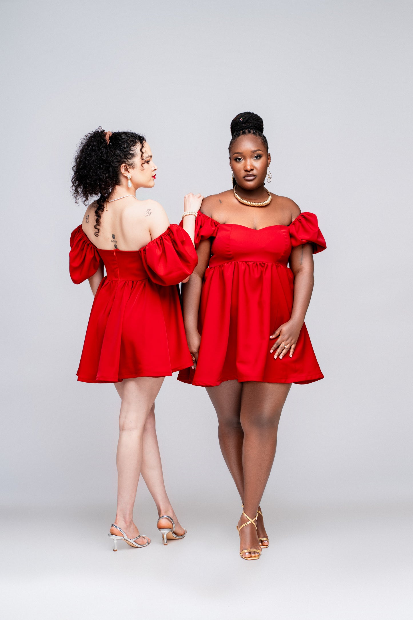 "Red Rover" Babydoll Dress