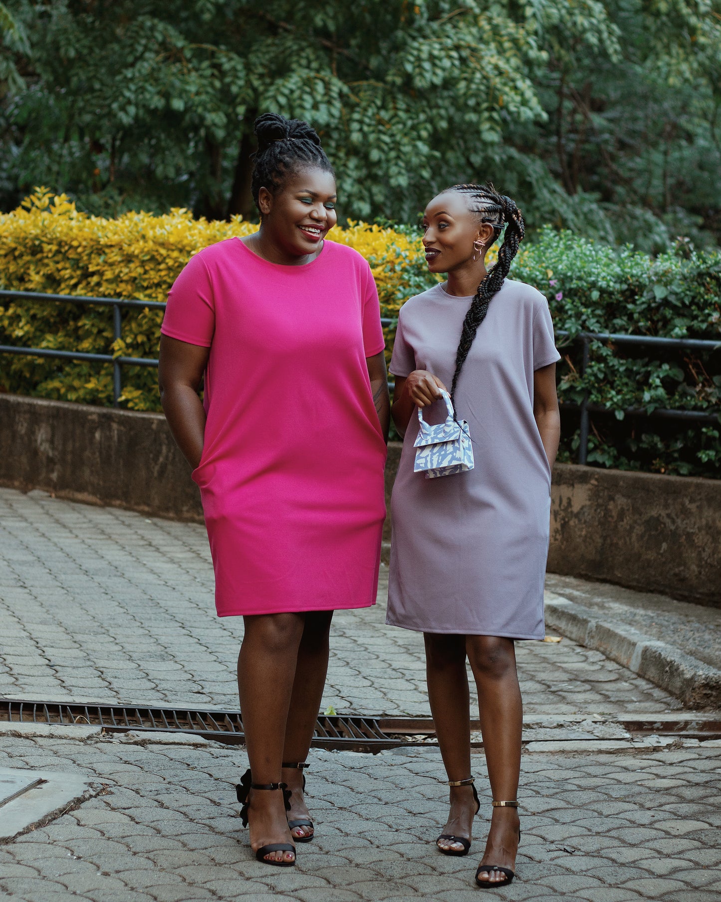 "Pretty Girl Summer" Shift Dress- Hot Pink