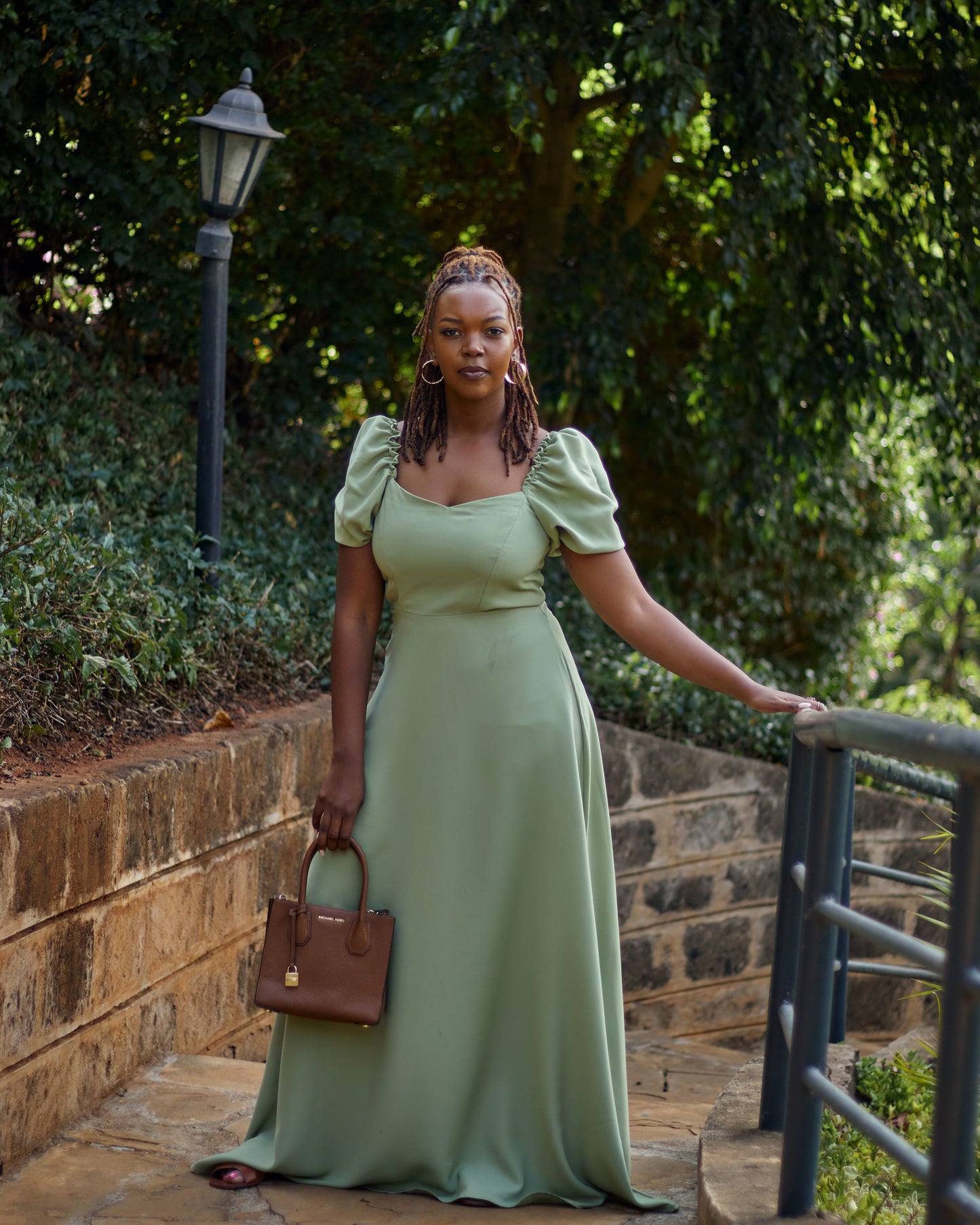 "Pretty Woman" Maxi Dress- Sage Green