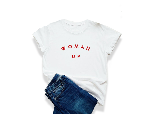 "Woman up" Tee
